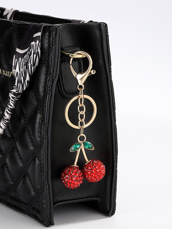 Cherry Bag Charm